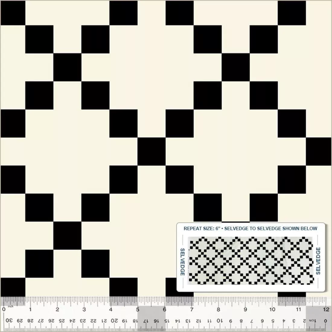 Nine Patch Black + White by Whistler Studios