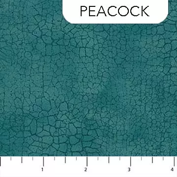 Northcott Crackle 9045-67 Peacock