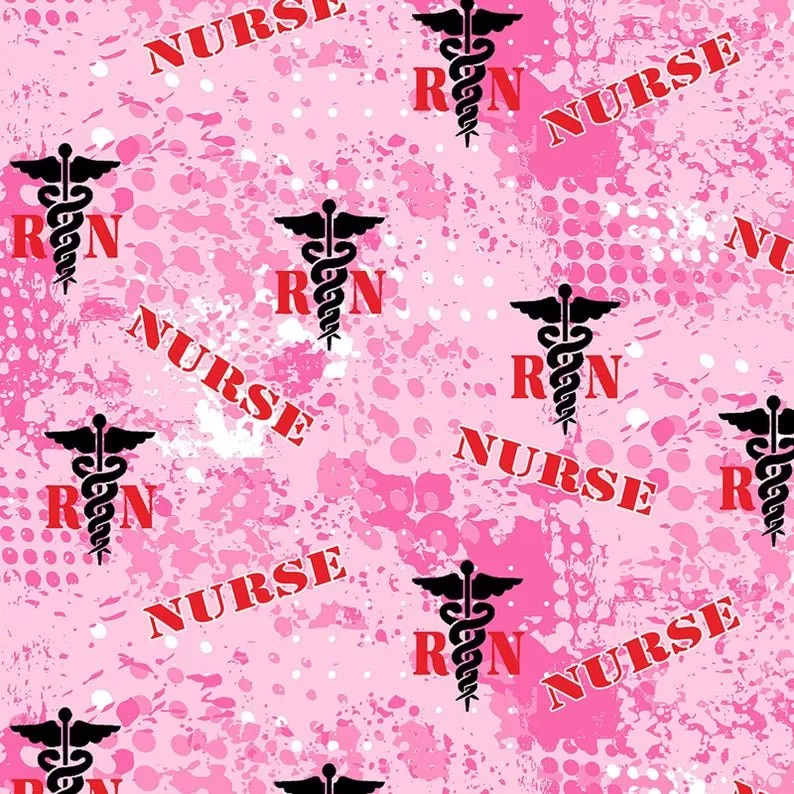 nurse-abstract-fabric Nurse Abstract fabric