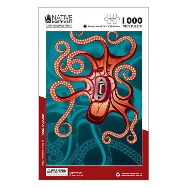 octopus-1000-piece-puzzle Octopus 1000 Piece Puzzle