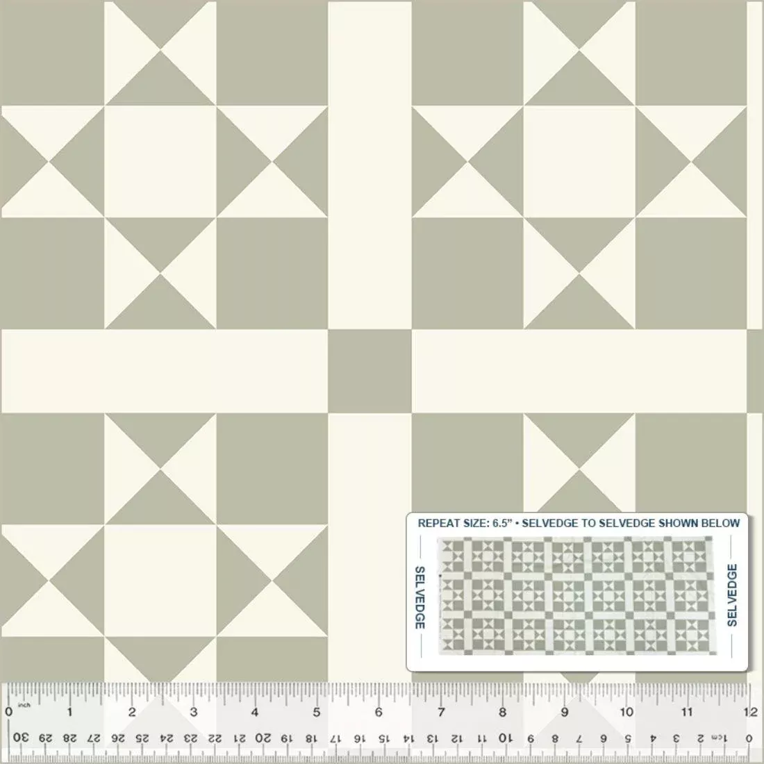 Ohio Star Taupe by Whistler Studios