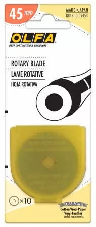 olfa-rb45-10-45mm-rotary-blade-10-pack Olfa RB45-10 45mm Rotary Blade 10 pack