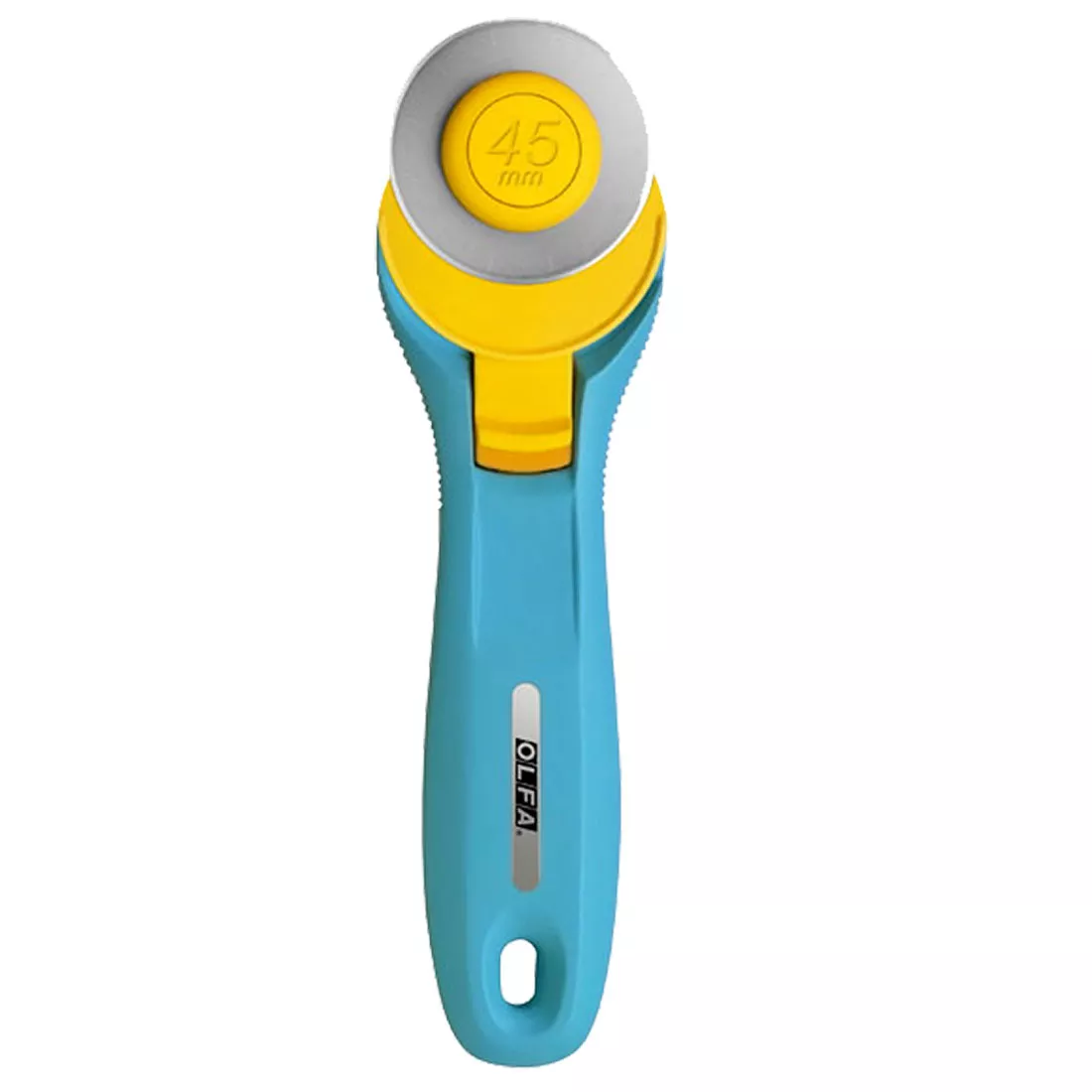 OLFA SPLASH 45MM ROTARY CUTTER BLUE/YELLOW