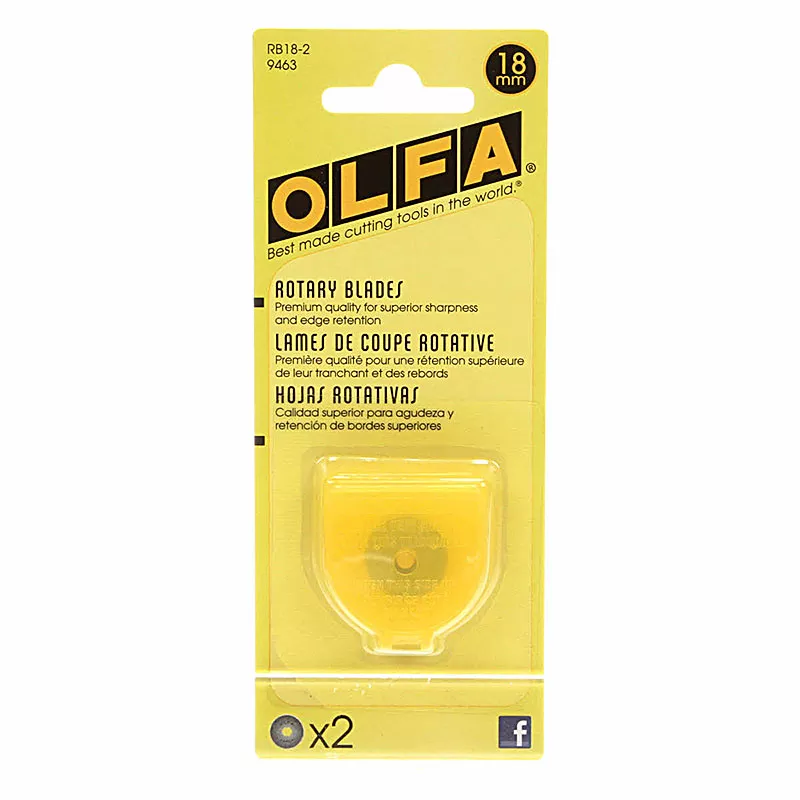 olfa-two-pack-18mm-rotary-blade Olfa Two Pack 18mm Rotary Blade