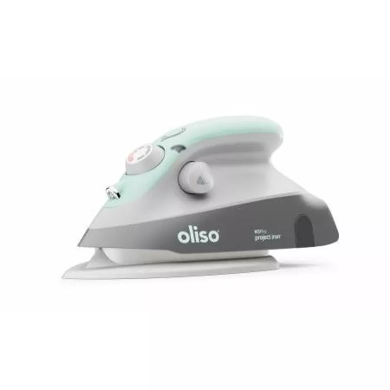 Oliso Mini Iron With Trivet Aqua