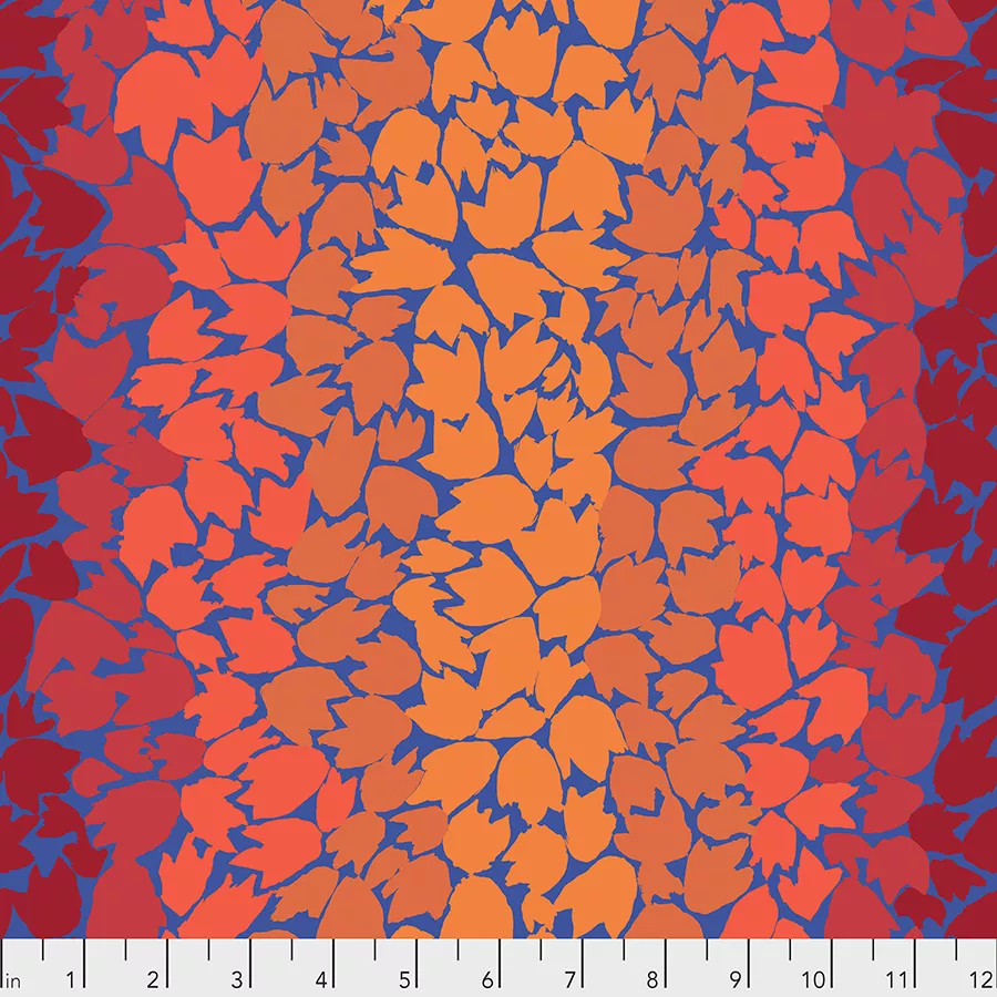 Ombre Leaves - Orange