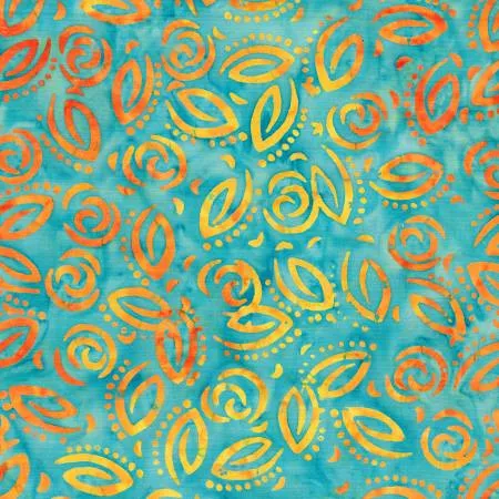 Orange Blossom Almond Turquoise