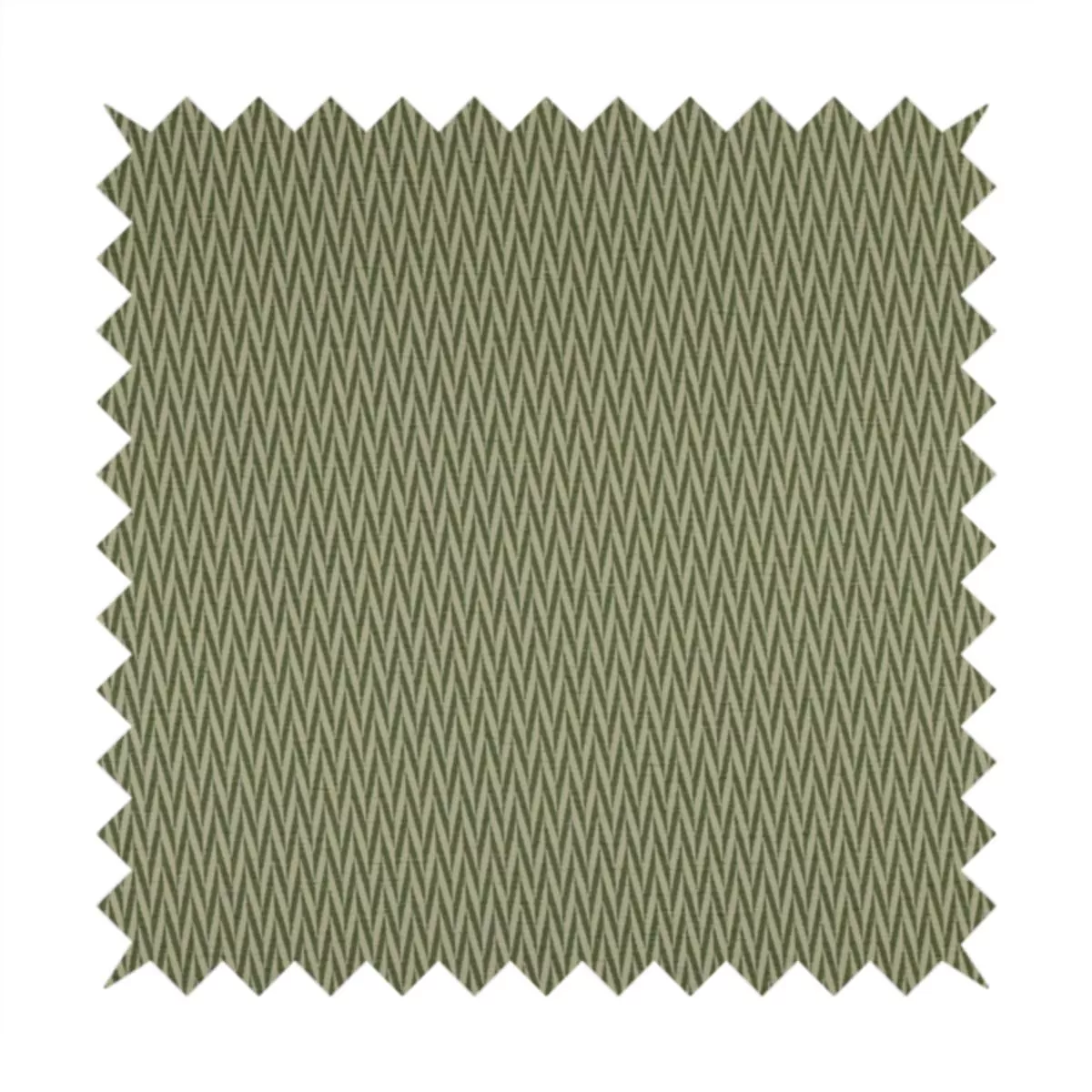 Otara Stripe Pattern Chenille Material In Green Upholstery Fabric CTR-1231