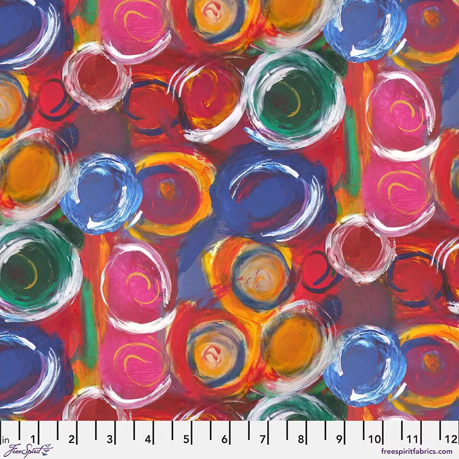 Painted Bubbles - Red - Spirit Winds