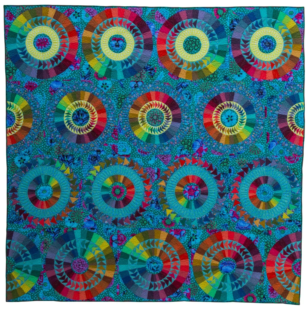 pandemonium-jewel-amazon-quilt-kit Pandemonium - Jewel of the Amazon QUILT KIT