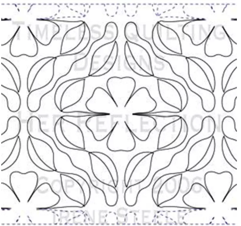Pantograph (Paper) HER REFLECTION by Willow Leaf Studio