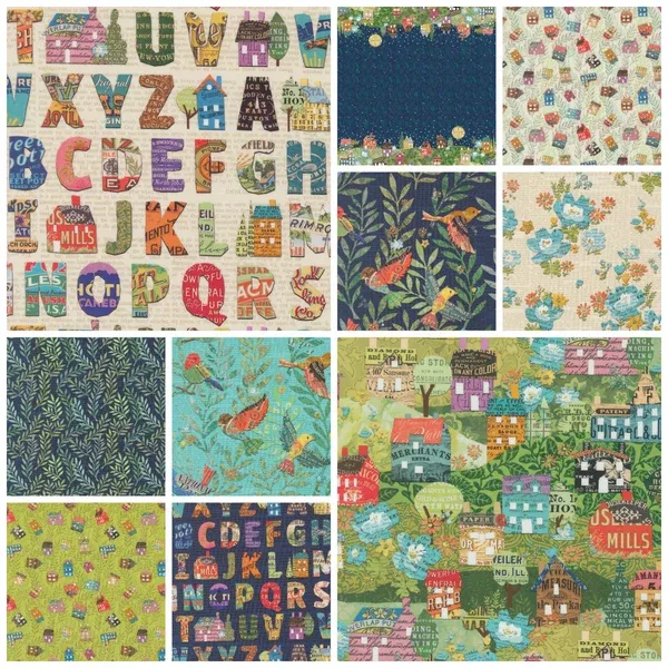 Paper Hamlet 10 PieceFat Quarter Bundle