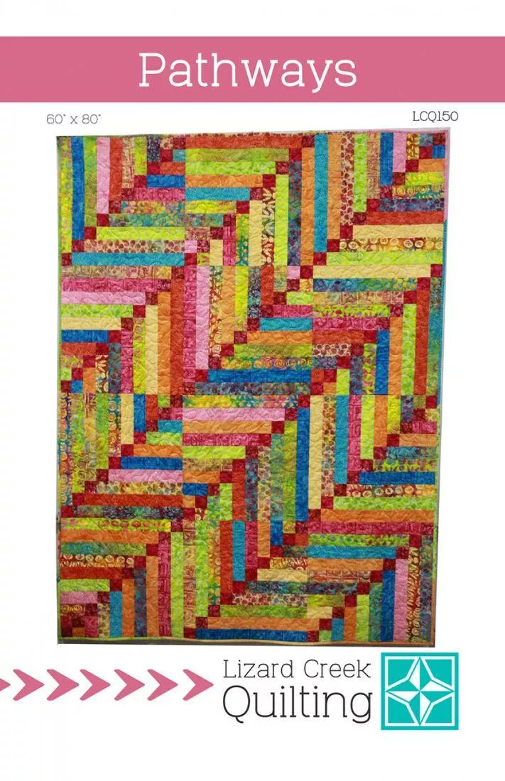 Pathways Quilt Pattern by Lizard Creek Quilting