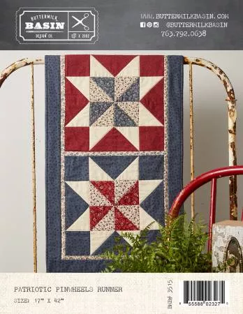 Patriotic Pinwheels Runner
