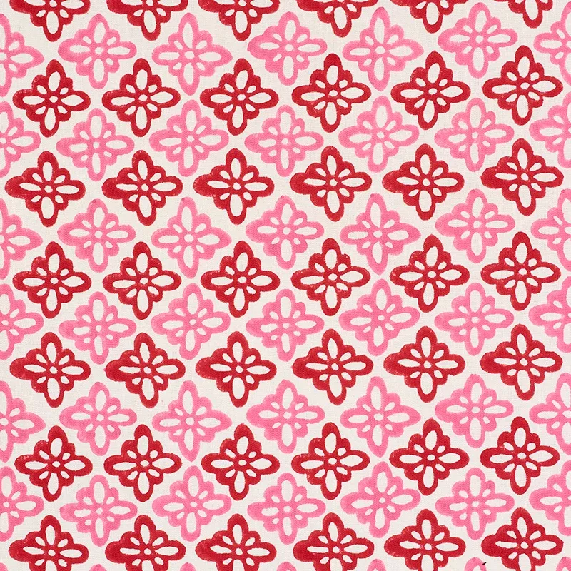 PATTEE HAND BLOCK PRINT PINK