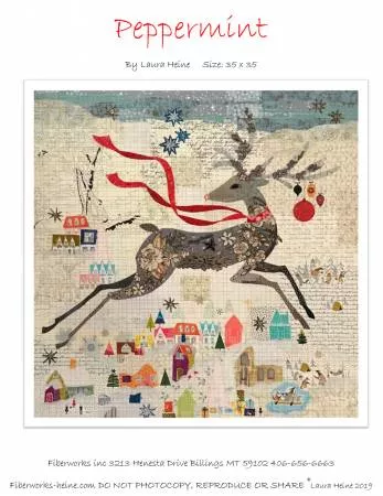 Peppermint by Laura Heine - 35x35"
