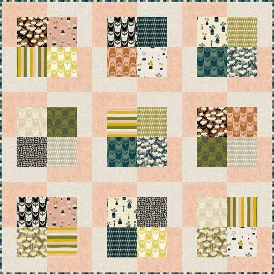 perennial-square-by-square-quilt-kit Perennial Square by Square Quilt Kit