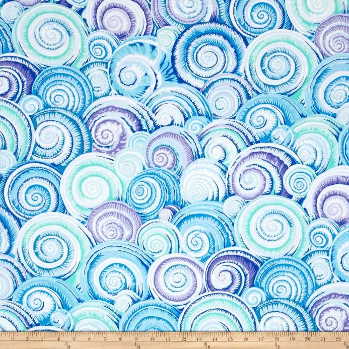Philip Jacobs - Spiral Shells - Skyblue