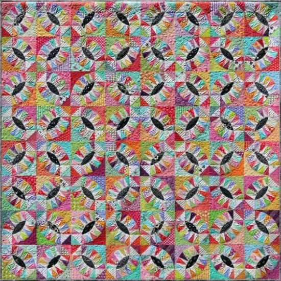 Pickled Orange Peel Quilt Pattern & Template Set