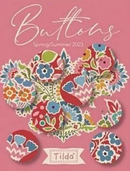 Pie in the Sky Tilda Buttons 18mm 8 pieces