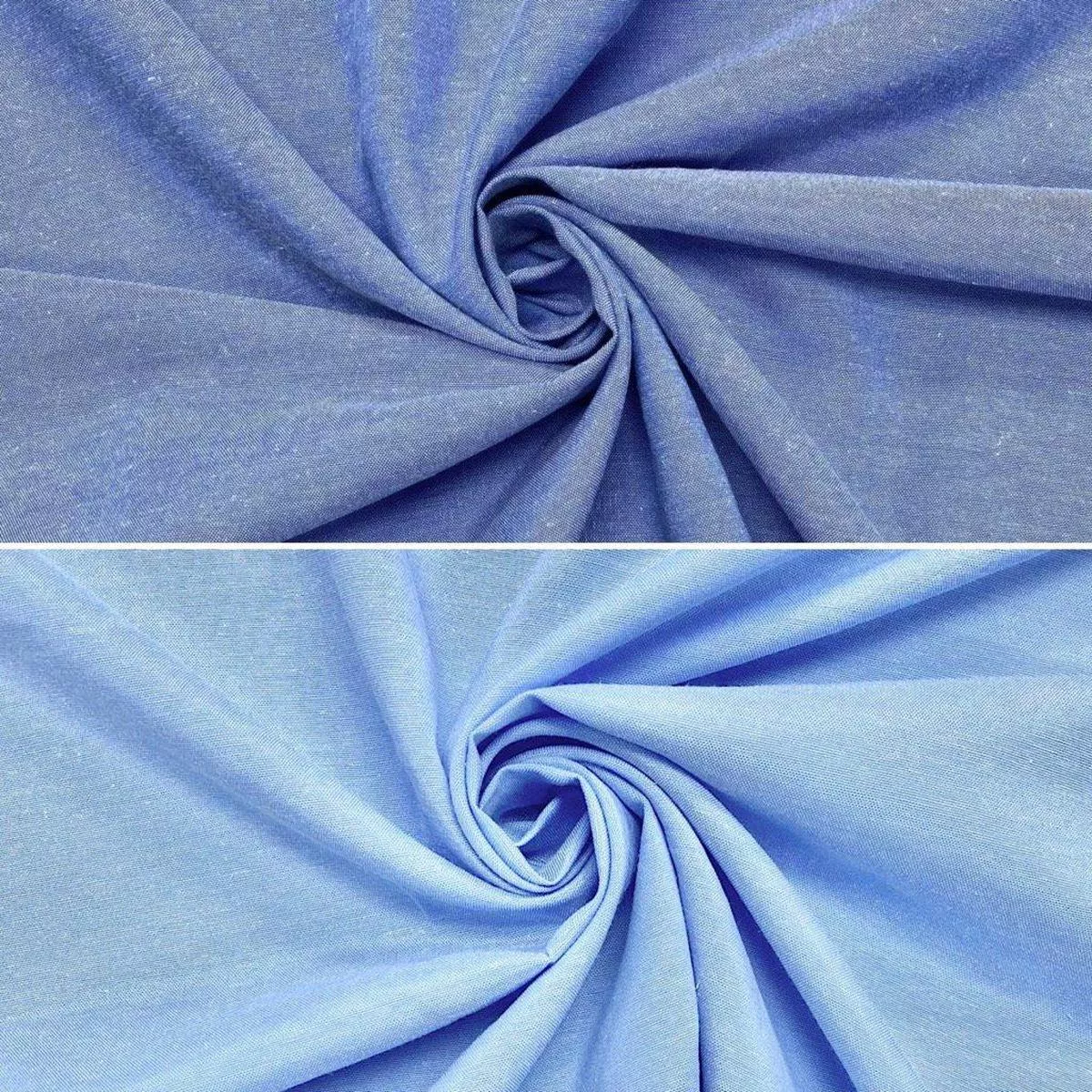 plain-blue-chambray-denim-fabric Plain Blue Chambray Denim Fabric