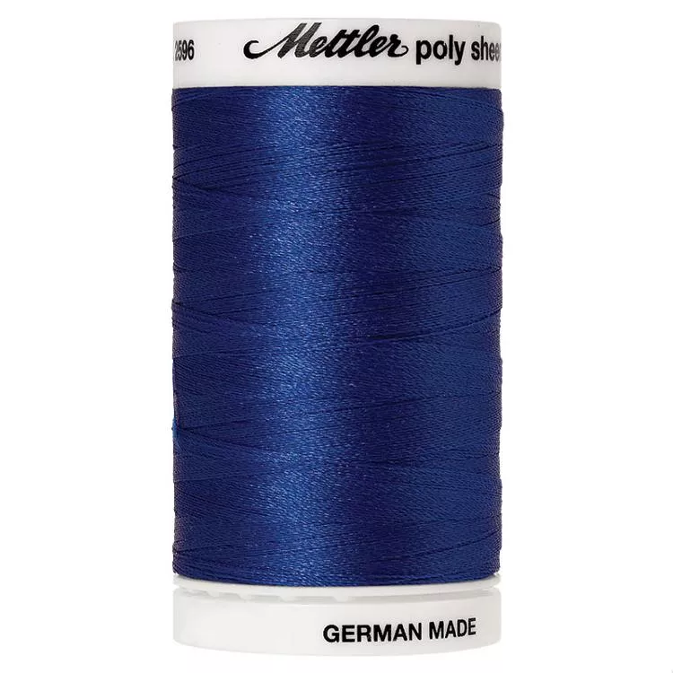 Polysheen Embroidery Thread 40wt 875yd 2596-3522 BLUE