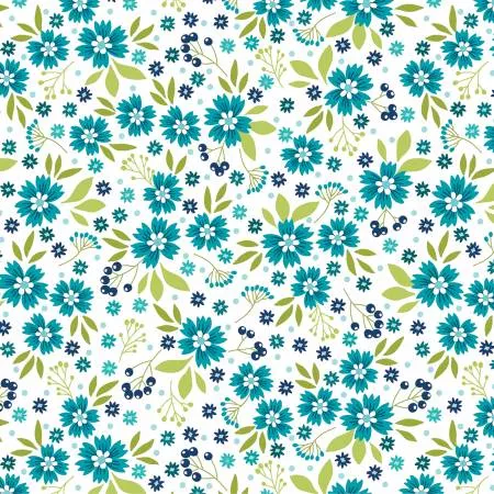 Poppies Aqua