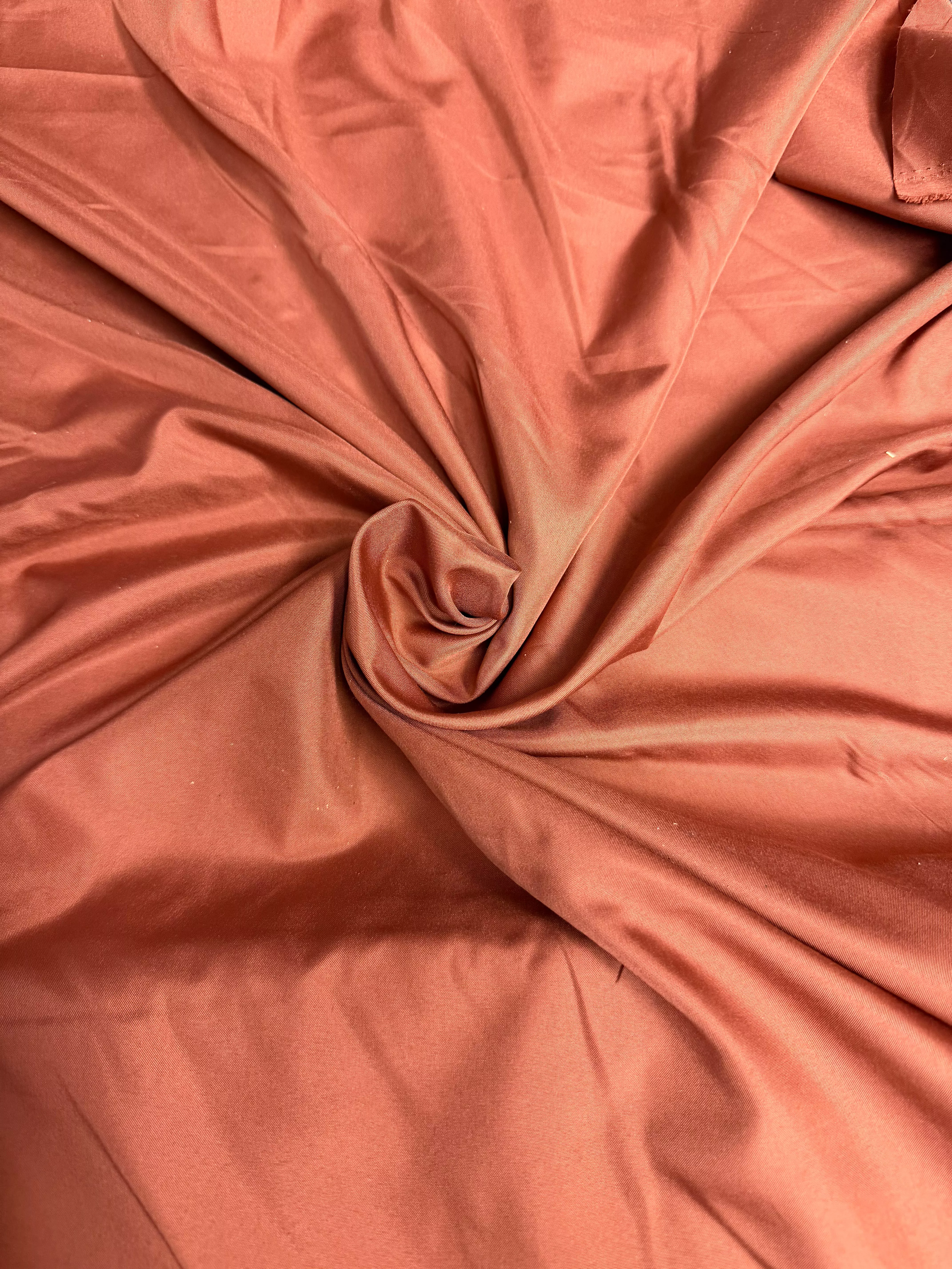 Posh Lining in Rust | Drapeable Liner