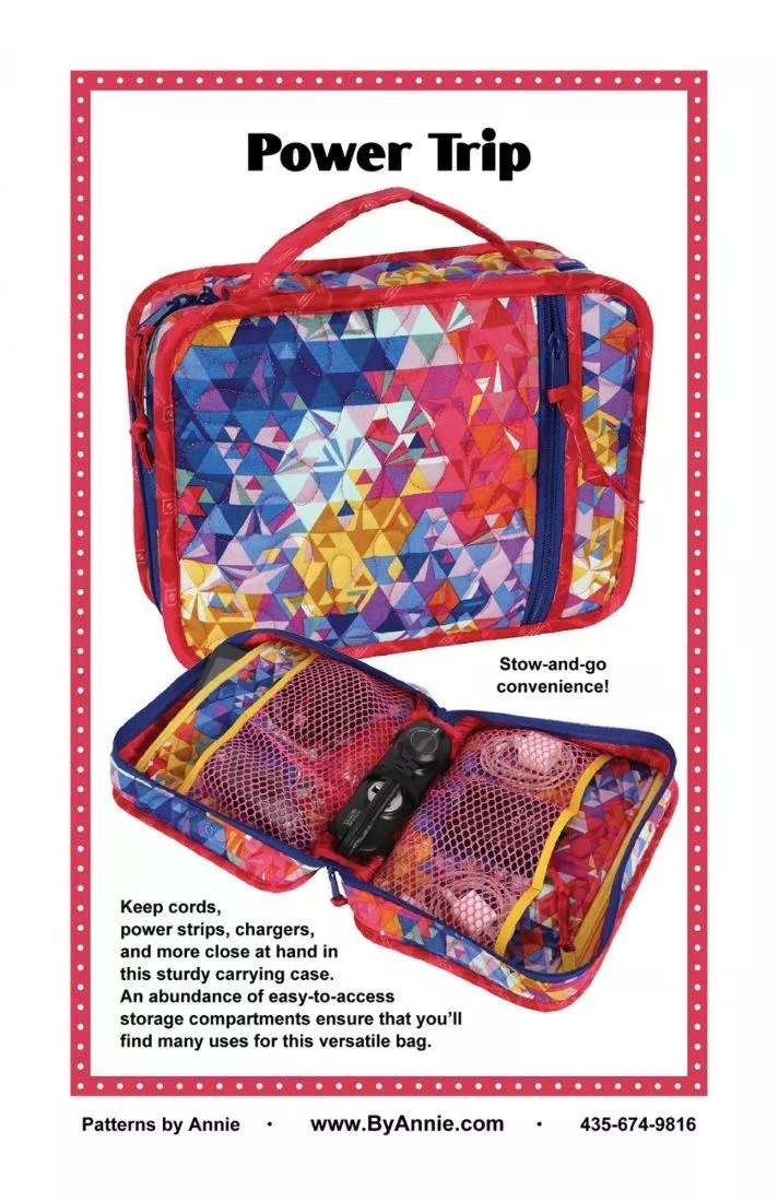 Power Trip Carrying Case Pattern ByAnnie