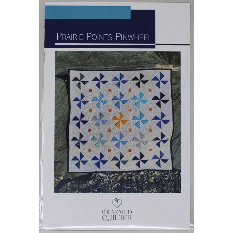 prairie-points-pinwheel-quilting-pattern-devoted-quilter Prairie Points Pinwheel - Quilting Pattern - Devoted Quilter