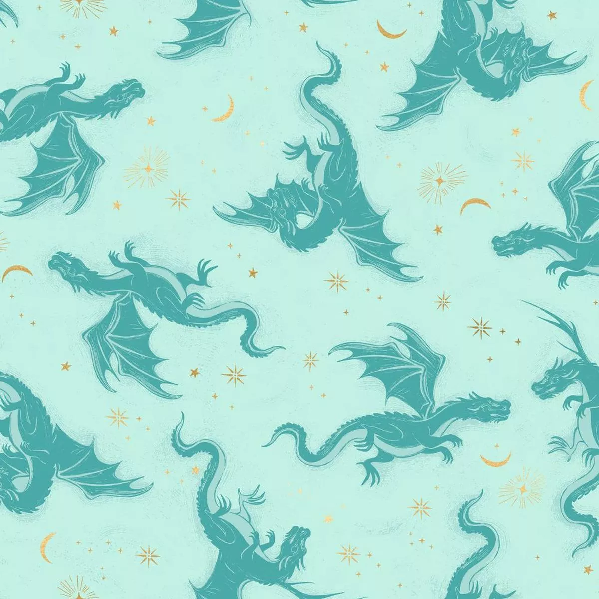 pre-order-fire-glow-ruby-star-society-etched-dragons-metallic-mint PRE-ORDER: Fire Glow | Ruby Star Society | Etched Dragons – Metallic Mint