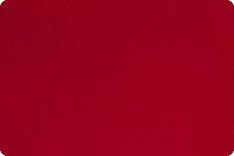 PRECUT 50"x90" Solid Cuddle 3 - Cardinal