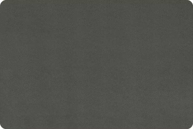 PRECUT 95" x 90" Extra Wide Solid Cuddle 3 - Ash