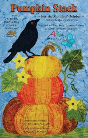 pumpkin-stack-machine-embroidery-usb-pattern Pumpkin Stack Machine Embroidery USB and Pattern