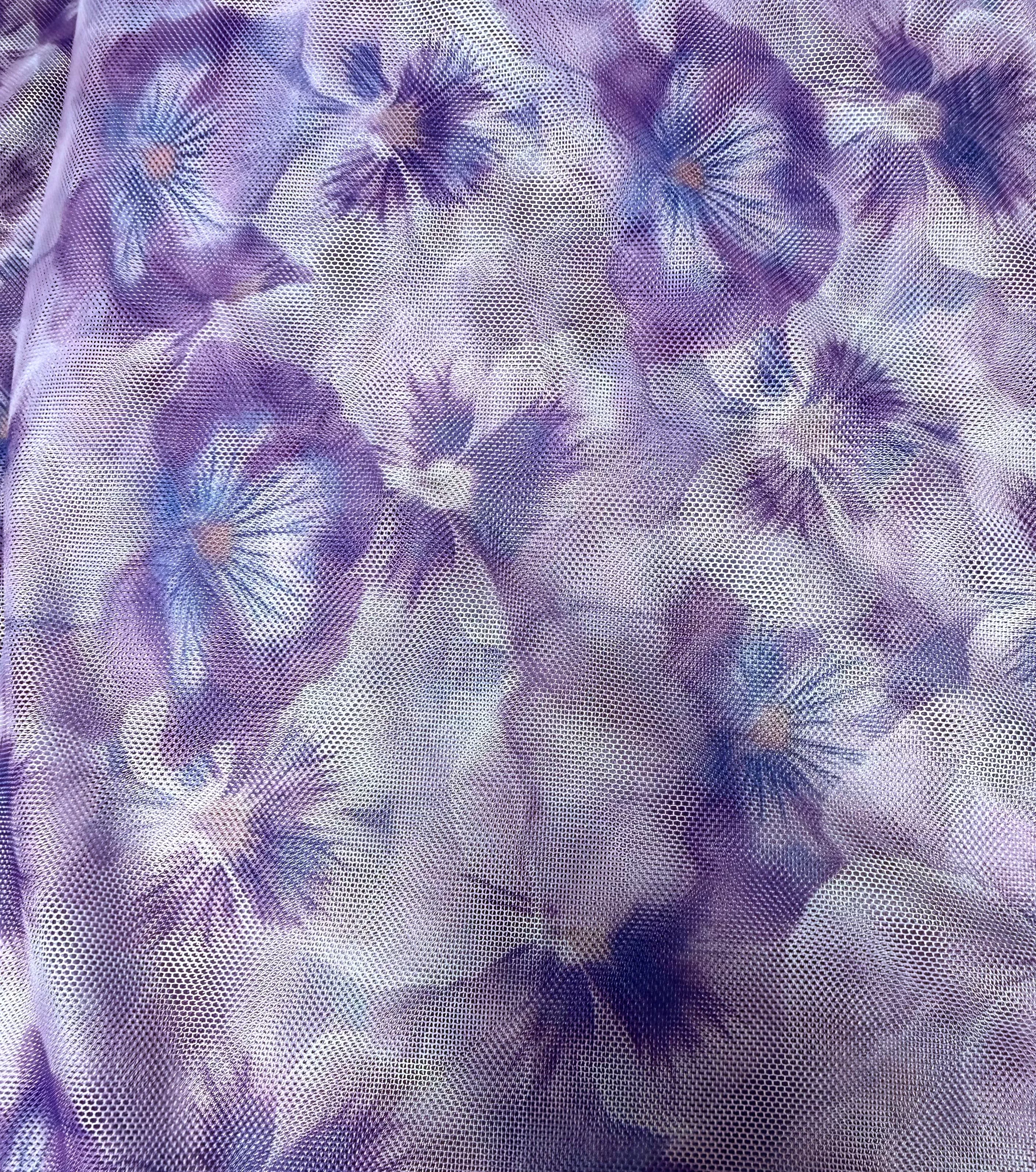 Purple Pansies