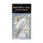 Quick Clutch Wallet Frame 4-1/2 Silver