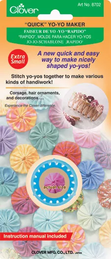 Quick Yo Yo Maker Extra SmallClover 8702