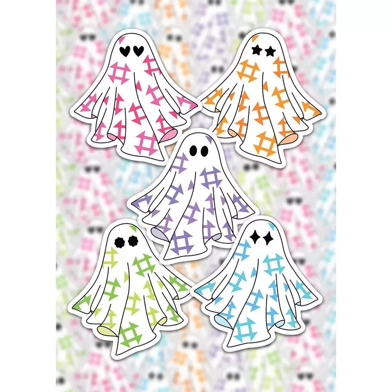 Quilt Ghost Stickers