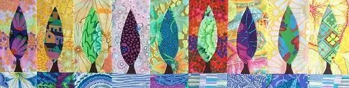 quilted-strait-row-trees-pdf-pattern Quilted Strait Row of Trees,PDF Pattern