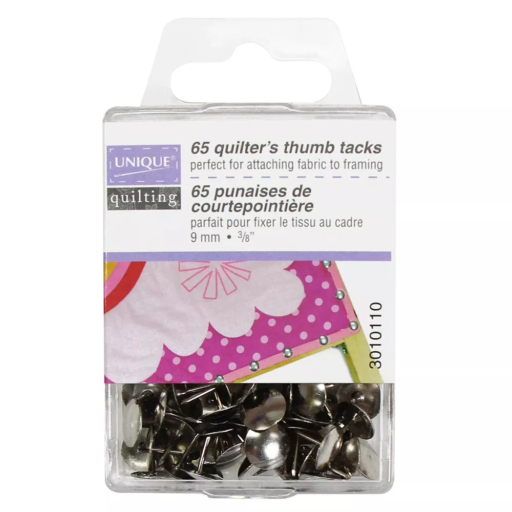 quilter-s-thumb-tacks-9mm-3-8-65-unique Quilter's Thumb Tacks 9mm 3/8" 65 - UNIQUE