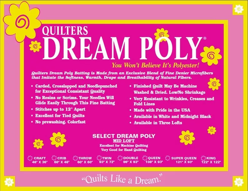 quilters-dream-poly-request-throw-batting Quilters Dream Poly Request | Throw Batting