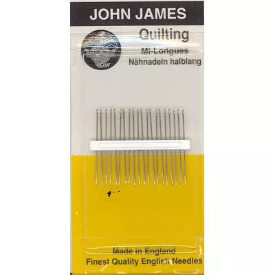 Quilting Needles (20 ct)- Size 5 - John James