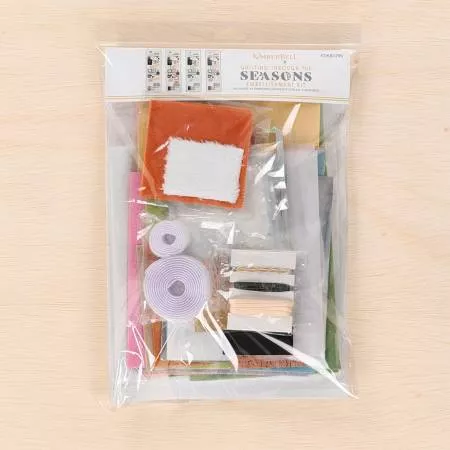 Quilting Through The Seasons Embellishment Kit