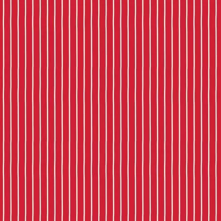Radiant Ruby Stripe Schoolhouse