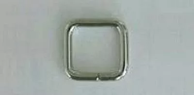 Rectangle Rings 13/16" Silver AK515S