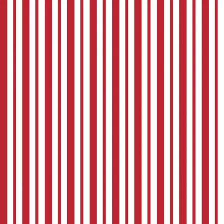 Red Mini Awning Stripe
