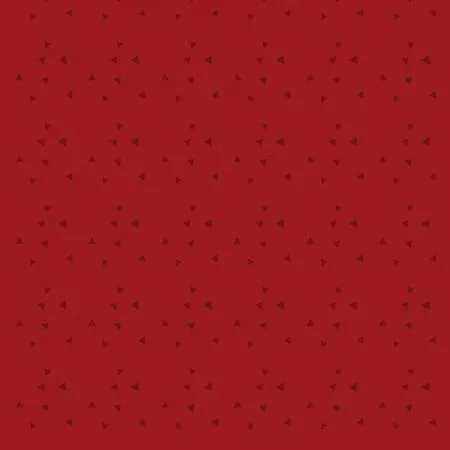 Red on Red Tossed Triangles