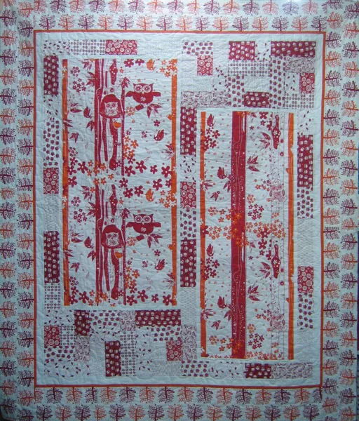 red-owls-pattern Red Owls Pattern