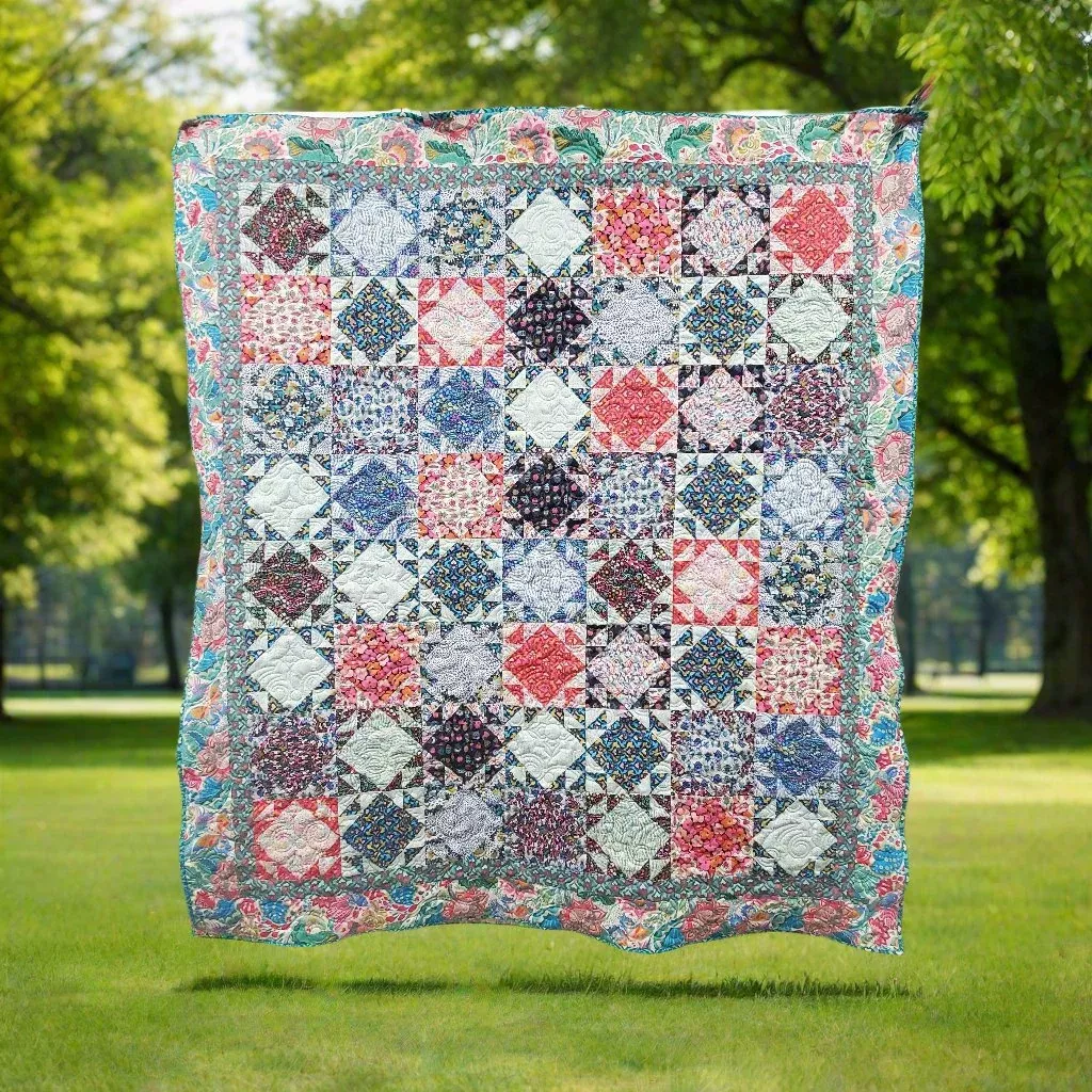 reflections-in-eden-by-sally-kelly-quilt-kit Reflections in Eden by Sally Kelly QUILT KIT