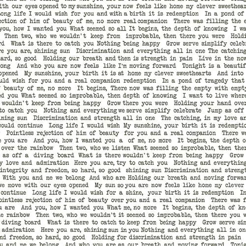 Remix - Text in Charcoal - A-7246-K - Alison Glass